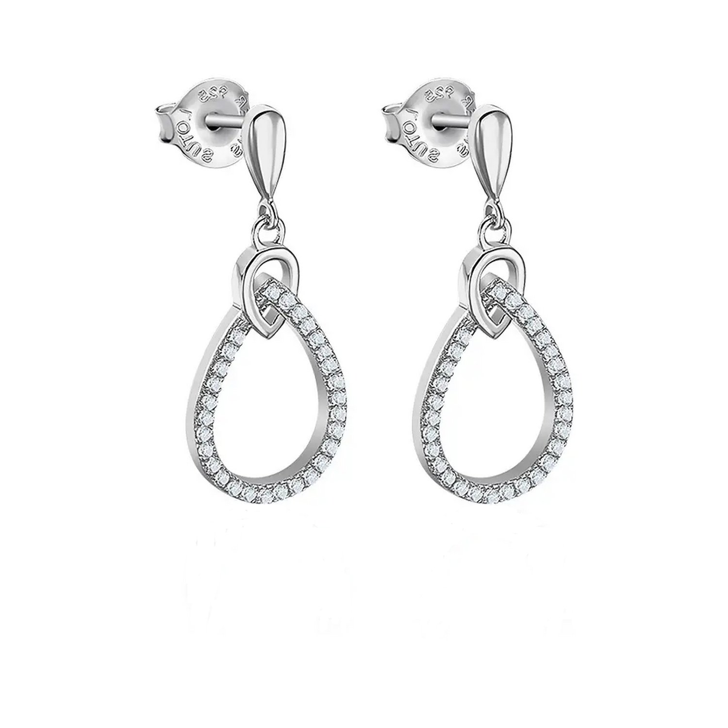 boucles-d'oreilles-pendantes-goutte-femme-argent-925-et-oxydes-LOTUS-LP3058-4-1 Boucles d’oreilles pendantes Gouttes Femme Argent 925/1000 et Oxydes de zirconium LOTUS LP3058-4/1