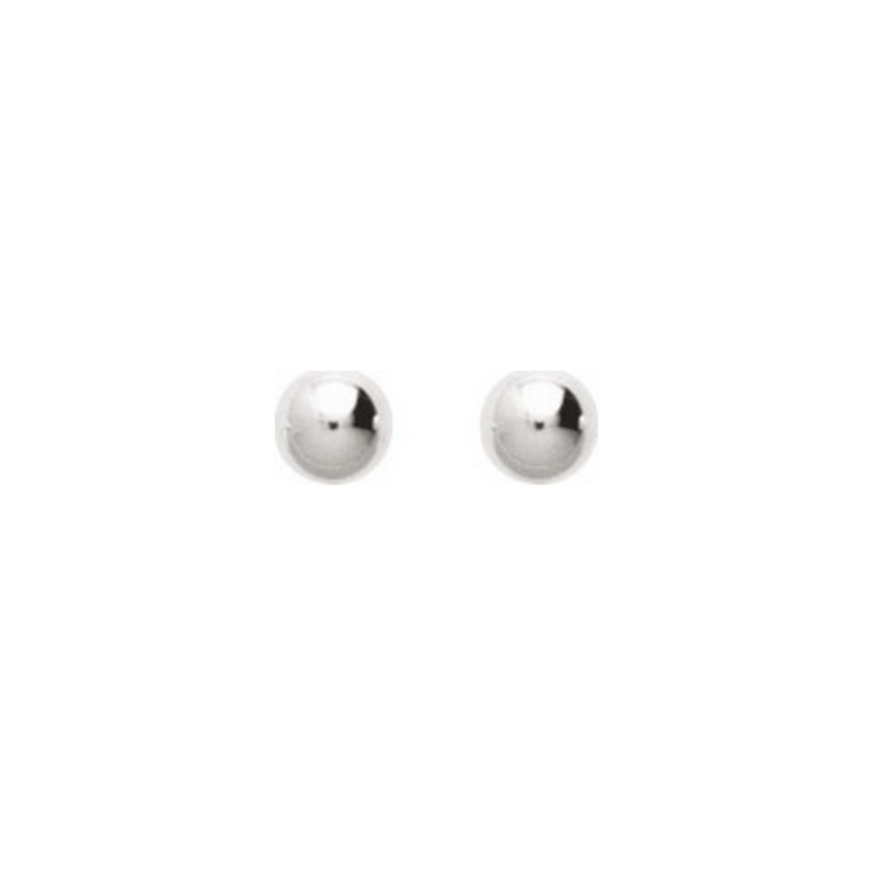 Boucles d’oreilles clous Femme boule 3 mm Argent 925/1000 ROBBEZ MASSON