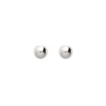 Boucles d’oreilles clous Femme boule 5 mm Argent 925/1000 ROBBEZ MASSON