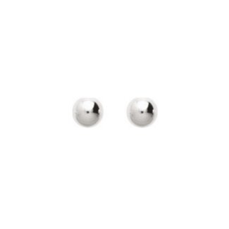 Boucles d’oreilles clous Femme boule 5 mm Argent 925/1000 ROBBEZ MASSON