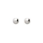 Boucles d’oreilles clous Femme boule 6 mm Argent 925/1000 ROBBEZ MASSON
