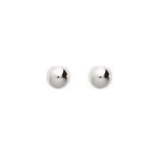 Boucles d’oreilles clous Femme boule 6 mm Argent 925/1000 ROBBEZ MASSON