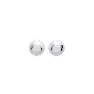 Boucles d’oreilles clous Femme boule 9 mm Argent 925/1000 ROBBEZ MASSON