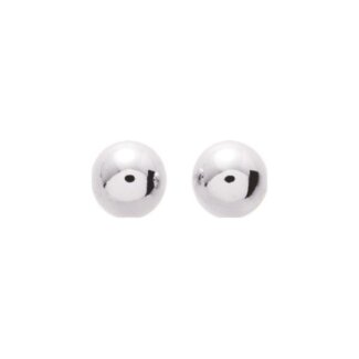 Boucles d’oreilles clous Femme boule 8 mm Argent 925/1000 ROBBEZ MASSON