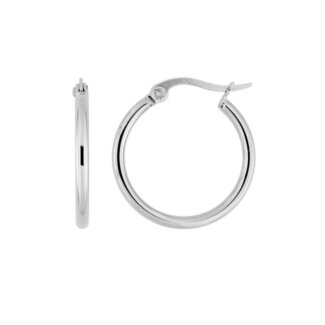 Boucles d’oreilles créoles Femme Acier inoxydable ROBBEZ MASSON