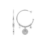 Boucles d’oreilles demi créole Femme Acier inoxydable ROBBEZ MASSON