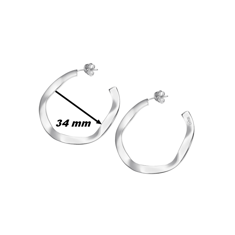boucles-oreilles-créoles-femme-argent-925-LOTUS-LP3187-4-2-dimensions Boucles d’oreilles créoles Femme Argent 925/1000 LOTUS LP3187-4/2, diamètre