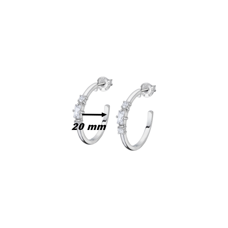 boucles-oreilles-créoles-femme-argent-925-et-oxydes-LOTUS-LP2007-4-1-dimensions Boucles d’oreilles créoles Femme Argent 925/1000 et Oxydes de zirconium LOTUS LP2007-4/1, diamètre