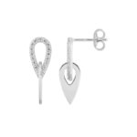 Boucles d’oreilles Femme pendantes Argent 925/1000 et Oxydes de zirconium ROBBEZ MASSON