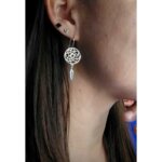 Boucles d’oreilles Femme pendantes Attrape rêve Argent 925/1000 ROBBEZ MASSON, autre vue