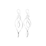 Boucles d’oreilles Femme pendantes torsadées Argent 925/1000 ROBBEZ MASSON