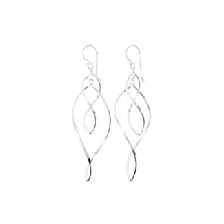 Boucles d’oreilles Femme pendantes torsadées Argent 925/1000 ROBBEZ MASSON