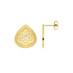 Boucles d’oreilles pendantes Femme Acier inoxydable doré ROBBEZ MASSON