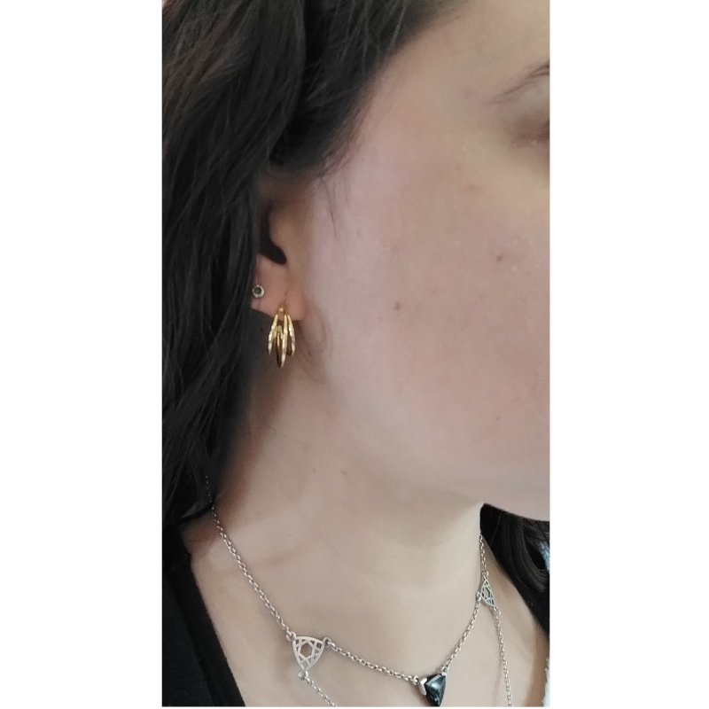 boucles-oreilles-pendantes-femme-argent-925-doré-LOTUS-LP3282-4-2-autre-vue Boucles d’oreilles pendantes Femme Argent 925/1000 doré LOTUS LP3282-4/2 portées
