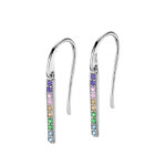 Boucles d’oreilles pendantes Femme Argent 925/1000 et Oxydes de zirconium de couleurs LOTUS LP1963-4/3