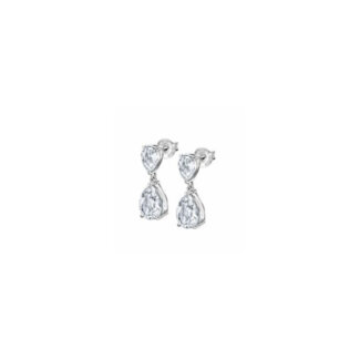 Boucles d’oreilles pendantes Femme Argent 925/1000 et Oxydes de zirconium LOTUS LP2014-4/1