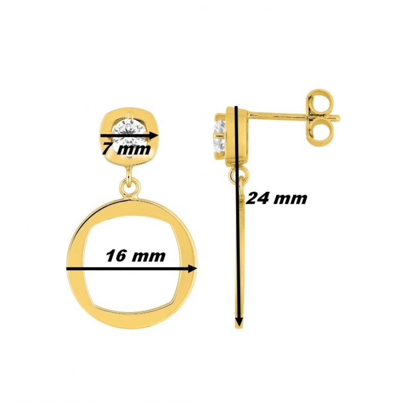 boucles-oreilles-pendantes-femme-plaqué-or-et-oxydes-MURAT-105287-1-dimensions Boucles d’oreilles pendantes Femme Plaqué Or et Oxydes de zirconium MURAT, dimensions