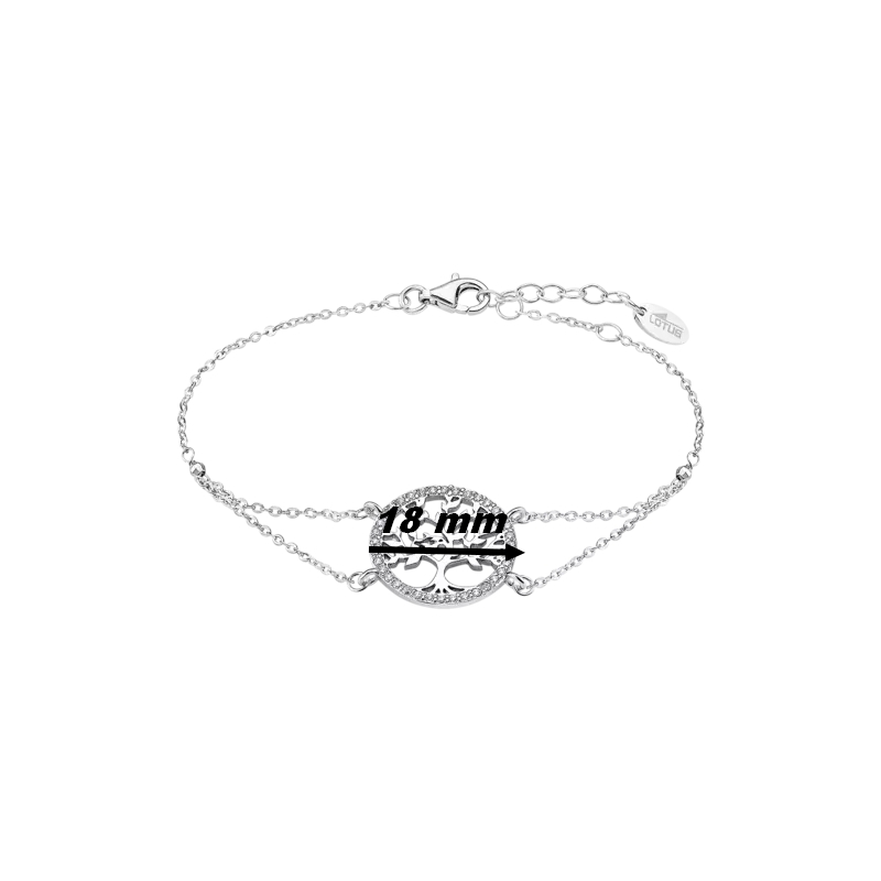 bracelet-arbre-de-vie-femme-argent-925-et-oxydes-LOTUS-LP1746-2-1-diamètre Bracelet Femme Arbre de vie Argent 925/1000 et Oxydes de zirconium LOTUS LP1746-2/1, diamètre
