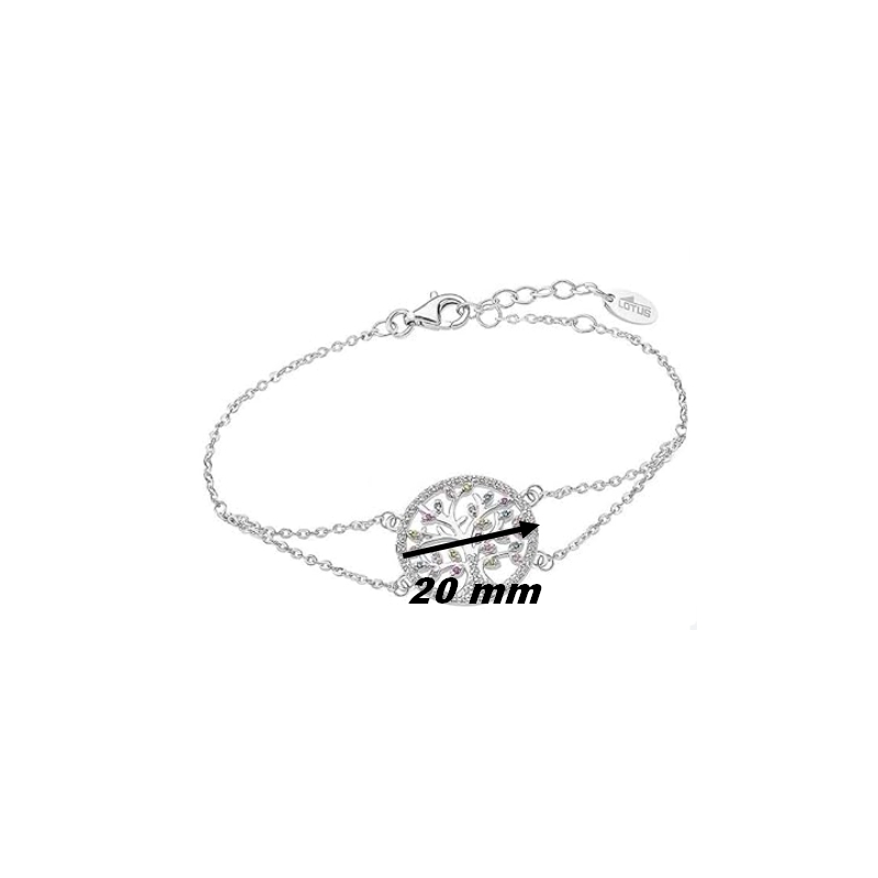 bracelet-arbre-de-vie-femme-argent-925-et-oxydes-LOTUS-LP1896-2-1-diamètre Bracelet Femme Arbre de vie Argent 925/1000 et Oxydes de zirconium LOTUS LP1896-2/1, diamètre
