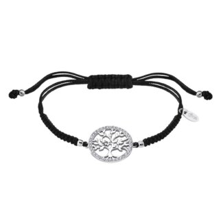 Bracelet cordon Femme Arbre de vie Argent 925/1000 et Oxydes de zirconium LOTUS LP1746-2/2