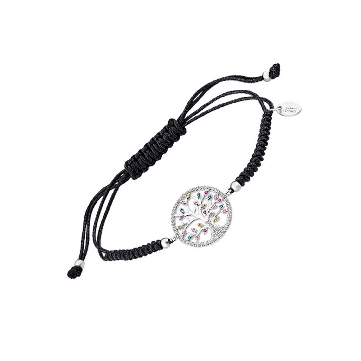 bracelet-arbre-de-vie-femme-ordon-argent-925-et-oxydes-LOTUS-LP1896-2-2 Bracelet cordon Femme Arbre de vie Argent 925/1000 et Oxydes de zirconium LOTUS LP1896-2/2