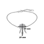 Bracelet Femme Attrape rêve Argent 925/1000 LOTUS LP1997-2/1, dimensions