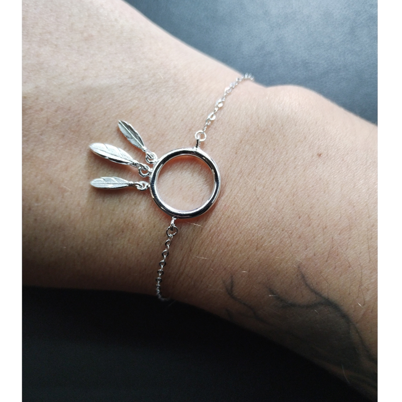 bracelet-attrape-reve-femme-argent-925-LOTUS-LP1999-2-1-porté Bracelet Femme Attrape rêve Argent 925/1000 LOTUS LP1999-2/1 porté