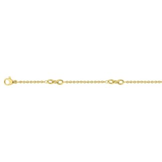 Bracelet chaîne Femme Acier inoxydable doré ROBBEZ MASSON