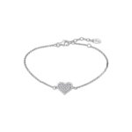 Bracelet Cœur Femme Argent 925/1000 et Oxydes de zirconium LOTUS LP3125-2/1