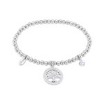Bracelet élastique Femme Arbre de vie, Acier inoxydable et strass LOTUS LS2170-2/4
