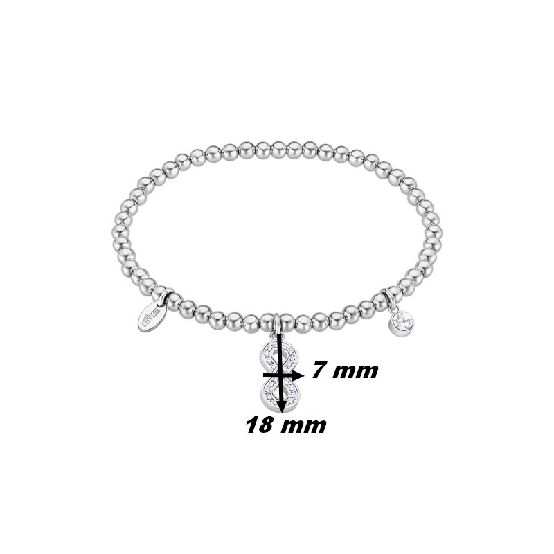 bracelet-elastique-femme-acier-inoxydable-strass-infini-LOTUS-LS2170-2-6-dimensions Bracelet élastique Femme Infini, Acier inoxydable et strass LOTUS LS2170-2/6, dimensions