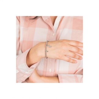 Bracelet élastique Femme Infini, Acier inoxydable et strass LOTUS LS2170-2/6 porté