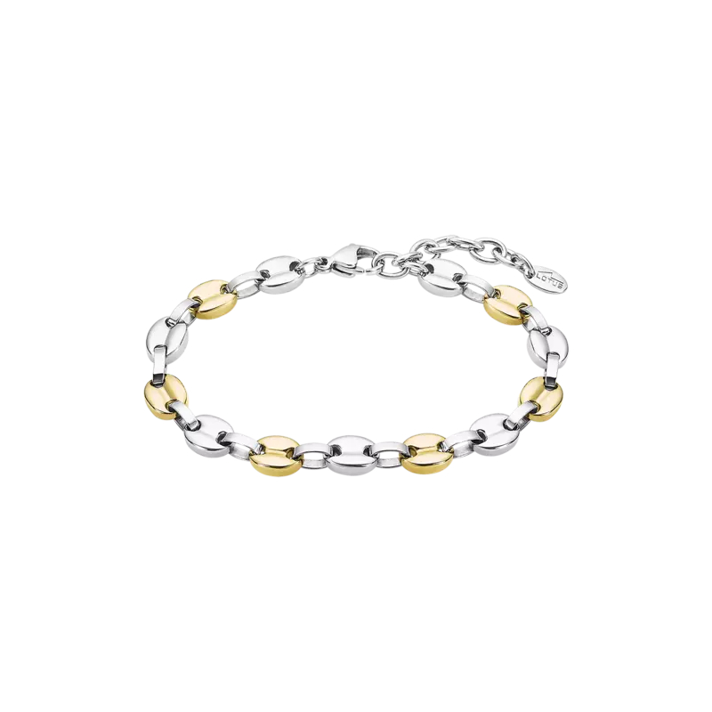 Bracelet Femme Grain de café Acier inoxydable bicolore LOTUS LS2124-2/2