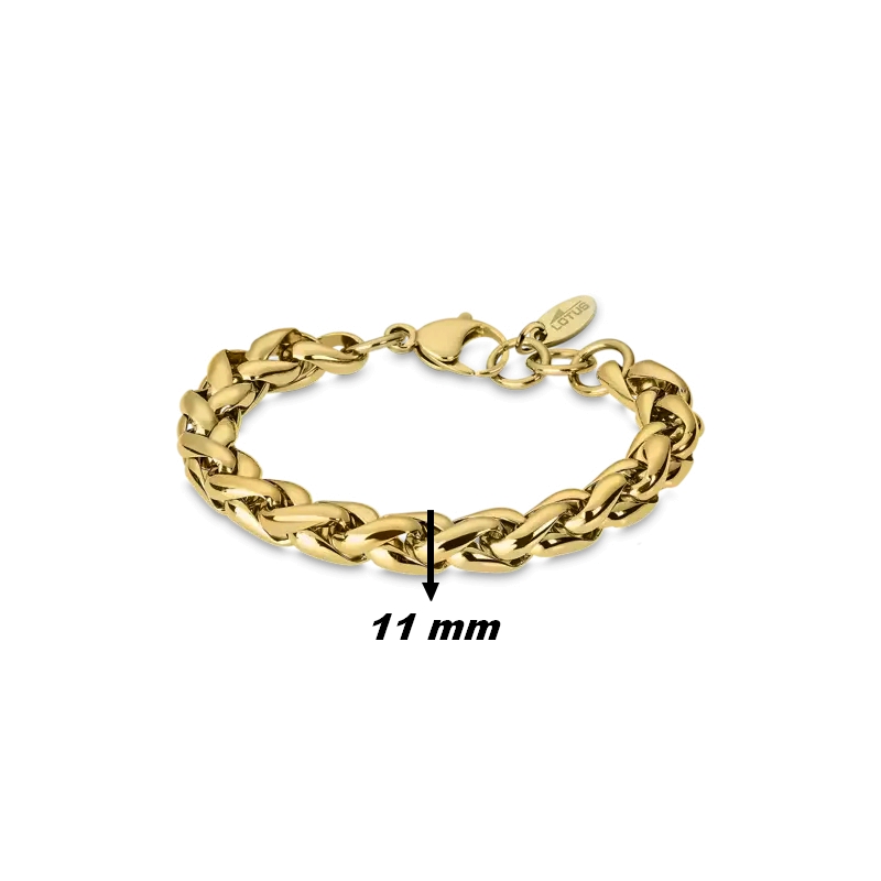 bracelet-femme-acier-inoxydable-doré-LOTUS-LS2127-2-2-largeur Bracelet Femme Acier inoxydable doré LOTUS LS2127-2/2, largeur