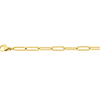 Bracelet Femme Acier inoxydable doré ROBBEZ MASSON