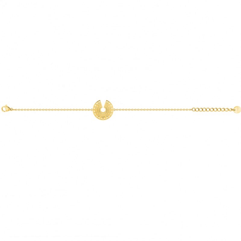 Bracelet Femme Acier inoxydable doré ROBBEZ MASSON, dimensions