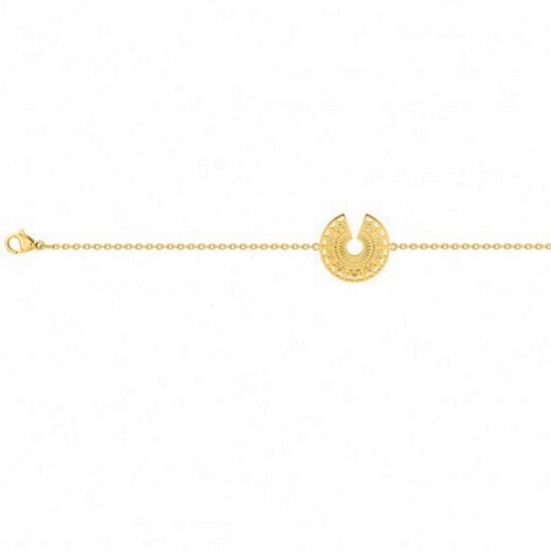 Bracelet Femme Acier inoxydable doré ROBBEZ MASSON
