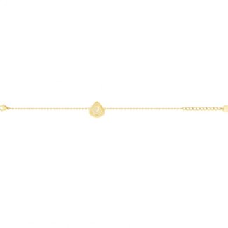 Bracelet goutte Femme Acier inoxydable doré ROBBEZ MASSON