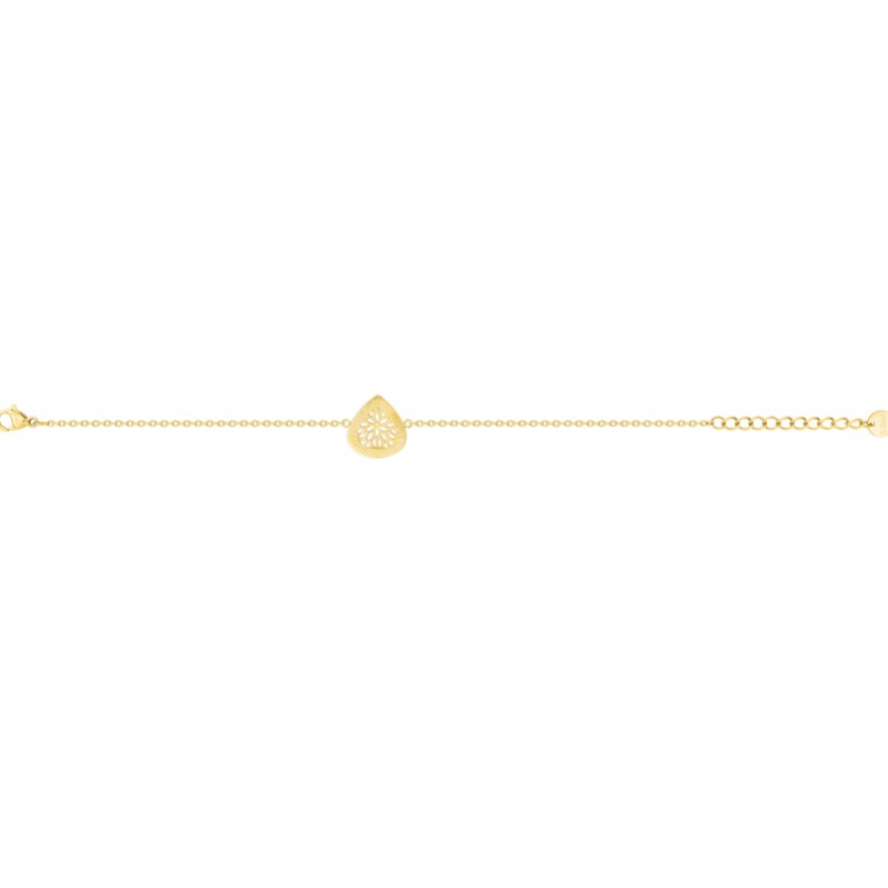 Bracelet goutte Femme Acier inoxydable doré ROBBEZ MASSON