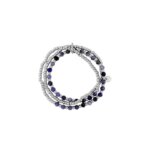 Bracelet Femme Acier inoxydable et Lapis synthétique ROBBEZ MASSON