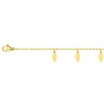 Bracelet breloque Femme Acier inoxydable doré ROBBEZ MASSON