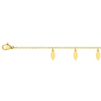 Bracelet breloque Femme Acier inoxydable doré ROBBEZ MASSON