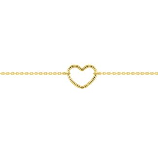 Bracelet Cœur Femme Or jaune 750/1000 ROBBEZ MASSON