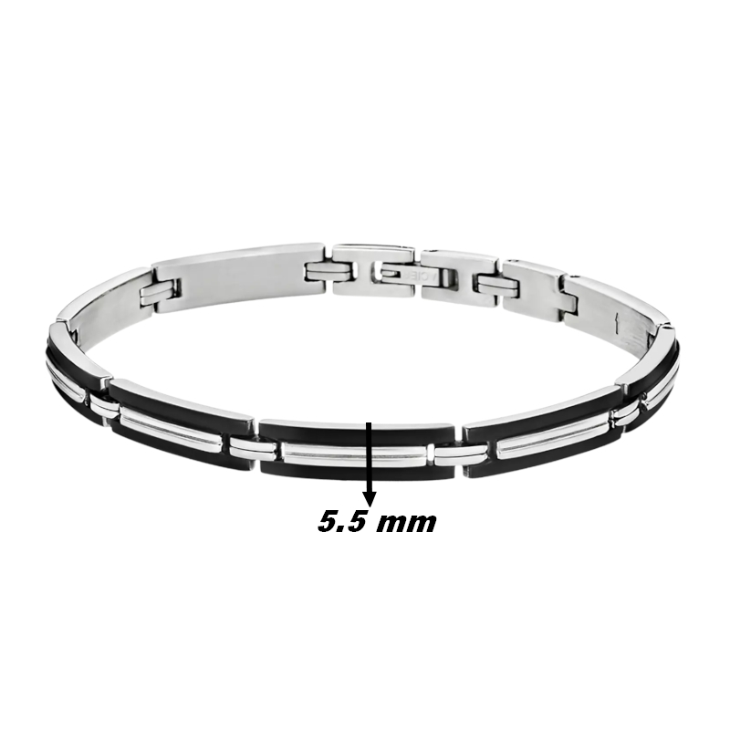 bracelet-homme-acier-inoxydable-LOTUS-LS1803-2-1-largeur Bracelet Homme Acier inoxydable LOTUS LS1803-2/1, largeur