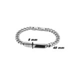 Bracelet Homme Acier inoxydable LOTUS LS2058-2/1, dimensions