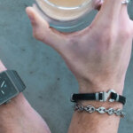Bracelet Homme Acier inoxydable Grain de café LOTUS LS2140-2/1 porté