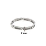 Bracelet Homme câble et Acier inoxydable LOTUS LS1507-2/1, largeur