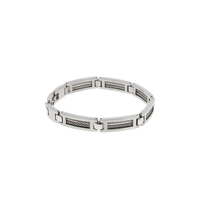 bracelet-homme-cable-acier-inoxydable-LOTUS-LS1507-2-1 Bracelet Homme câble et Acier inoxydable LOTUS LS1507-2/1