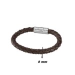 Bracelet Homme Cuir marron et Acier inoxydable LOTUS LS2096-2/1, largeur