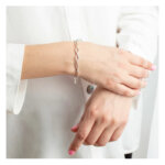 Bracelet Infini Femme Argent 925/1000 et Oxydes de zirconium LOTUS LP1872-2/1 porté